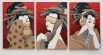 Wise Courtesan Triptych 2007 by Benedict Ernst